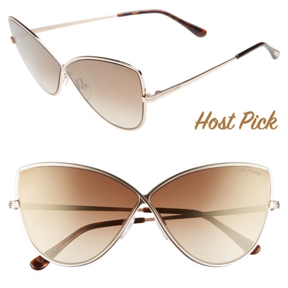Tom Ford Accessories - New TOM FORD Elise Butterfly Sunglasses